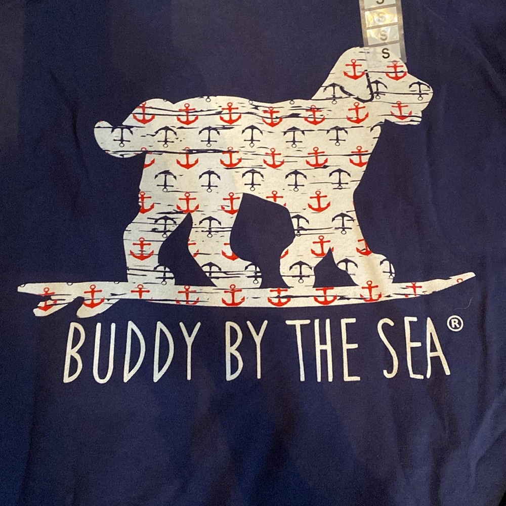 Buddy by the Sea long sleeve tshirt